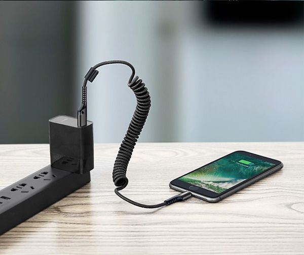 Καλώδιο USB Baseus USB-A - Lightning 1 m Μαύρο (CALSR-01)