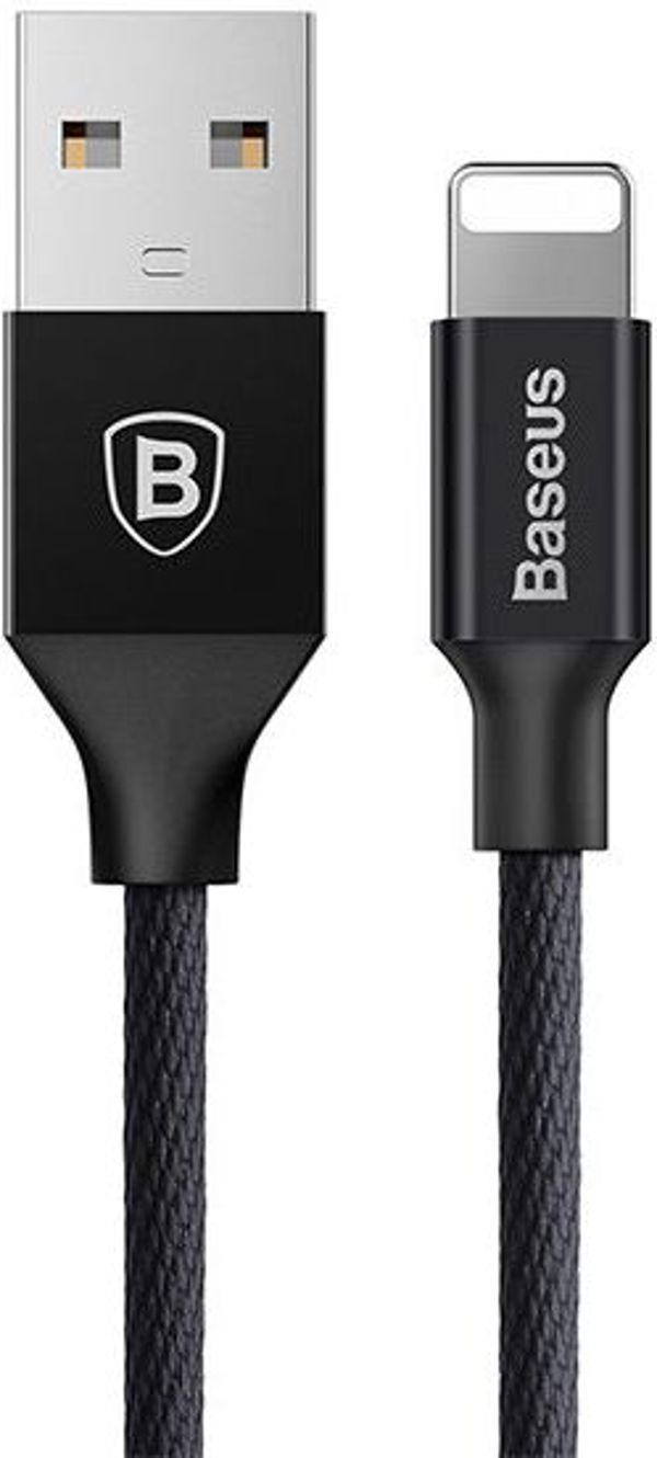 Καλώδιο USB Baseus USB-A - Lightning 1.2 m Μαύρο (25263-uniw)