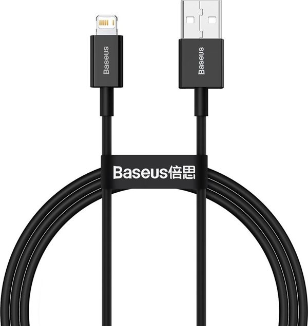 Baseus Superior Series Cable USB to iP 2.4A 1m (black)