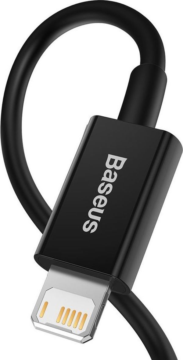 Baseus Superior Series Cable USB to iP 2.4A 1m (black)
