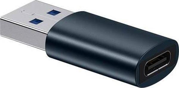 Προσαρμογέας USB Baseus Ingenuity OTG USB-C - USB Μπλε (ZJJQ000103)