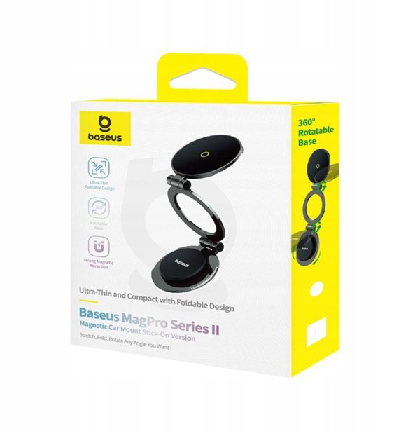 Βάση τηλεφώνου Baseus BS-CW06 MagPro II με MagSafe για το ταμπλό - μαύρο