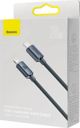 Καλώδιο USB Baseus USB-C - Lightning 1.2 m Μαύρο (FD-2141-6932172602741)