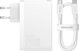 Φορτιστής Baseus Baseus φορτιστής τοίχου GaN5 Pro PD 140W 2x USB-C 1x USB λευκός + καλώδιο USB-C - USB-C 240W