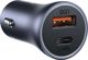 Baseus Golden Contactor Pro car charger, USB + USB-C, QC4.0+, PD, SCP, 40W (gray)