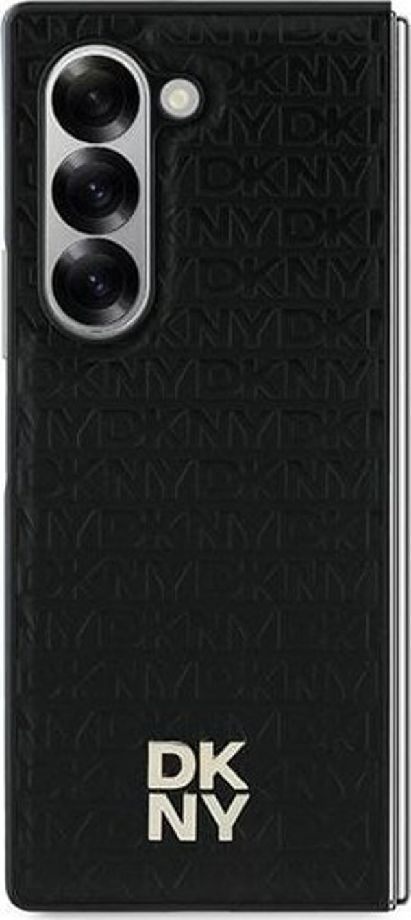 DKNY DKNY DKHMZFD6PSHRPSK Z Fold6 F956 czarny/black Repeat Pattern Stack Logo