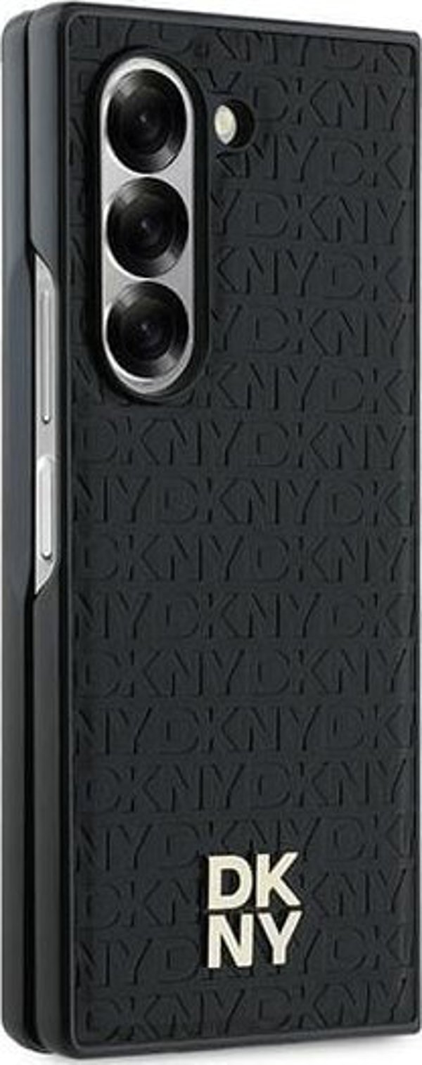 DKNY DKNY DKHMZFD6PSHRPSK Z Fold6 F956 czarny/black Repeat Pattern Stack Logo