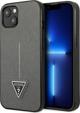 Guess Guess GUHCP13MPSATLG iPhone 13 6,1" ασημί/silver σκληρή θήκη SaffianoTriangle Logo