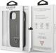 Guess Guess GUHCP13MPSATLG iPhone 13 6,1" ασημί/silver σκληρή θήκη SaffianoTriangle Logo