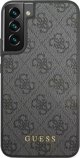 Guess case for Samsung Galaxy S23 GUHCS23SG4GFGR grey hardcase 4G Metal Gold Logo 3666339116958