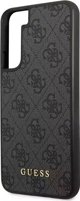 Guess case for Samsung Galaxy S23 GUHCS23SG4GFGR grey hardcase 4G Metal Gold Logo 3666339116958