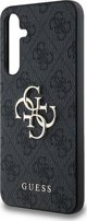 Guess Etui Guess GUHCSA354GMGGR Samsung Galaxy A35 θήκη σκληρή 4G Μεγάλο Μεταλλικό Λογότυπο μαύρο/black