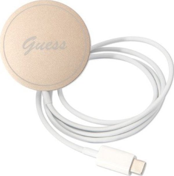 Guess Σετ Guess GUBPP13LH4EACSK Θήκη+ Φορτιστής iPhone 13 Pro μαύρη/μαύρη σκληρή θήκη 4G Print MagSafe NoSize