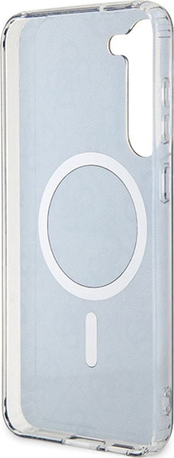 Guess Θήκη Guess GUHMS23SH4STK Samsung Galaxy S23 μαύρο/black σκληρή θήκη 4G MagSafe