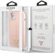 Guess case for iPhone 13 6,1" GUHCP13MSLTGP pink hard case Silicone Triangle Logo 3666339041007