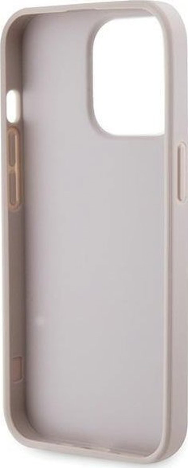 Guess Θήκη Guess GUHCP13LP4TDSCPP Apple iPhone 13/13 Pro σκληρή θήκη Crossbody 4G Metal Logo ροζ/pink