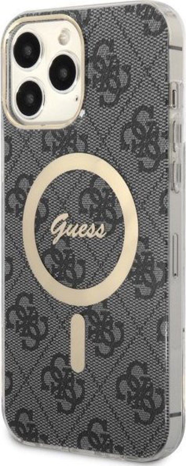 Guess Θήκη Guess GUHMP13XH4STK Apple iPhone 13 Pro Max μαύρο/black σκληρή θήκη 4G MagSafe