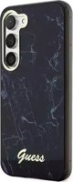 Guess case for Samsung Galaxy S23 GUHCS23SPCUMAK black HC PU/TPU Marble 3666339117375