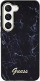 Guess case for Samsung Galaxy S23 GUHCS23SPCUMAK black HC PU/TPU Marble 3666339117375