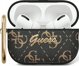 Guess Guess GUA2PG4GPK Κάλυμμα AirPods 1/2 μαύρο/μαύρο 4G Hook