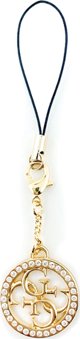 Guess Guess Phone Strap 4G Rhinestone Charm - Κρεμαστό για τηλέφωνο