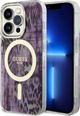 Guess Guess Leopard MagSafe - Θήκη iPhone 14 Pro Max (Ροζ)