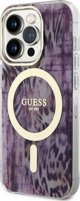 Guess Guess Leopard MagSafe - Θήκη iPhone 14 Pro Max (Ροζ)