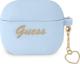 Θήκη προστασίας Guess Silicone Charm Collection για AirPods 3 GUA3LSCHSB μπλε