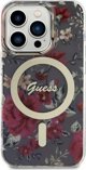 Guess Θήκη Guess GUHMP14LHCFWSA Apple iPhone 14 Pro πράσινο/χακί σκληρή θήκη Flower MagSafe
