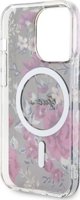 Guess Θήκη Guess GUHMP14LHCFWSA Apple iPhone 14 Pro πράσινο/χακί σκληρή θήκη Flower MagSafe