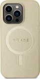 Guess Guess GUHMP15MPSAHMCB iPhone 15 Plus / 14 Plus 6.7" χρυσό/gold σκληρή θήκη Saffiano MagSafe