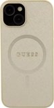 Guess Guess GUHMP15MPSAHMCB iPhone 15 Plus / 14 Plus 6.7" χρυσό/gold σκληρή θήκη Saffiano MagSafe
