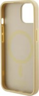 Guess Guess GUHMP15MPSAHMCB iPhone 15 Plus / 14 Plus 6.7" χρυσό/gold σκληρή θήκη Saffiano MagSafe