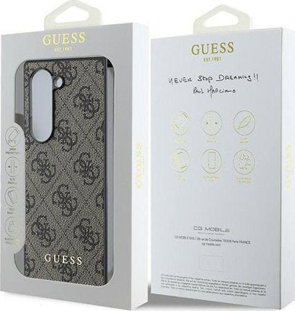 Guess Guess GUHCZFD6GF4GBR Z Fold6 F956 καφέ 4G