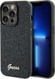 Guess Guess GUHCP13LPMSDGSK iPhone 13 Pro / 13 6.1" μαύρη σκληρή θήκη Disco Metal Script
