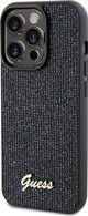 Guess Guess GUHCP13LPMSDGSK iPhone 13 Pro / 13 6.1" μαύρη σκληρή θήκη Disco Metal Script