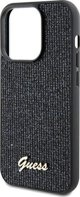 Guess Guess GUHCP13LPMSDGSK iPhone 13 Pro / 13 6.1" μαύρη σκληρή θήκη Disco Metal Script