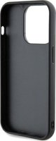 Guess Guess GUHCP13LPMSDGSK iPhone 13 Pro / 13 6.1" μαύρη σκληρή θήκη Disco Metal Script