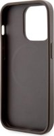 Guess case for iPhone 14 Pro 6,1" GUHMP14LP4RPSW brown harcase Magsafe 4G Printed Stripes 3666339119799