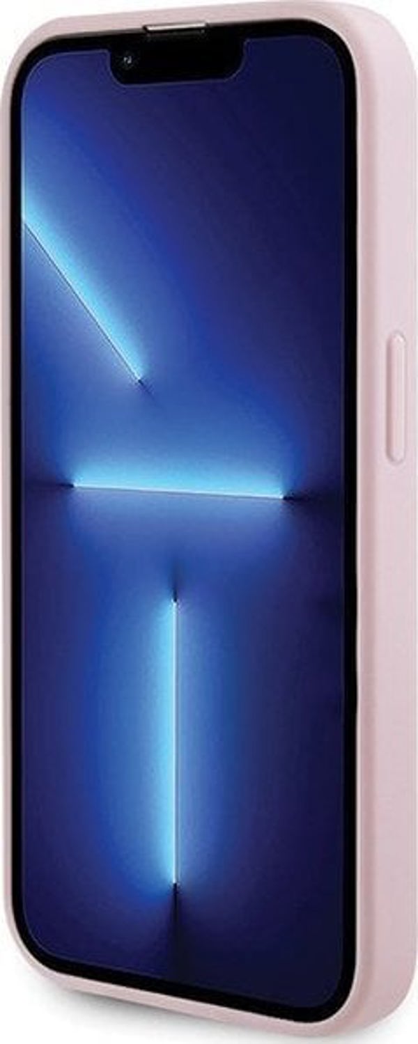 Guess Guess GUHMP13XPSAHMCP iPhone 13 Pro Max 6,7" ροζ σκληρή θήκη Saffiano MagSafe