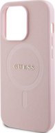 Guess Guess GUHMP13XPSAHMCP iPhone 13 Pro Max 6,7" ροζ σκληρή θήκη Saffiano MagSafe