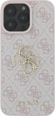Guess Guess GUHCP16S4GMGPI iPhone 16 6.1" ροζ σκληρή θήκη 4G Μεγάλο Λογότυπο