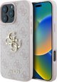 Guess Guess GUHCP16S4GMGPI iPhone 16 6.1" ροζ σκληρή θήκη 4G Μεγάλο Λογότυπο