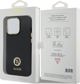 Guess Guess GUHCP13LM4DGPK iPhone 13 Pro / 13 6.1" μαύρη σκληρή θήκη σιλικόνης με λογότυπο Strass 4G