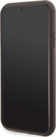 Guess Guess GUHMN61G4GFRW iPhone 11 6.1" / Xr καφέ σκληρή θήκη 4G Collection Leather Metal Logo MagSafe