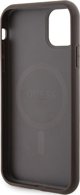 Guess Guess GUHMN61G4GFRW iPhone 11 6.1" / Xr καφέ σκληρή θήκη 4G Collection Leather Metal Logo MagSafe