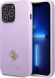 Guess Θήκη Guess GUHCP13XPS4MU Apple iPhone 13 Pro Max μοβ σκληρή θήκη Saffiano 4G Small Metal Logo