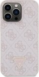 Guess case for iPhone 13 Pro Max 6,7" GUHCP13XP4TDSCPP pink HC PU Leather Metal Logo Strass Crossbody 3666339147174