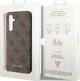 Guess Case Guess GUHCS23FEGF4GBR Samsung Galaxy S23 FE hardcase 4G Charms Collection καφέ