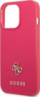 Guess Guess GUHCP13LPS4MF iPhone 13 Pro / 13 6,1" ροζ/ροζ σκληρή θήκη Saffiano 4G Small Metal Logo NoSize
